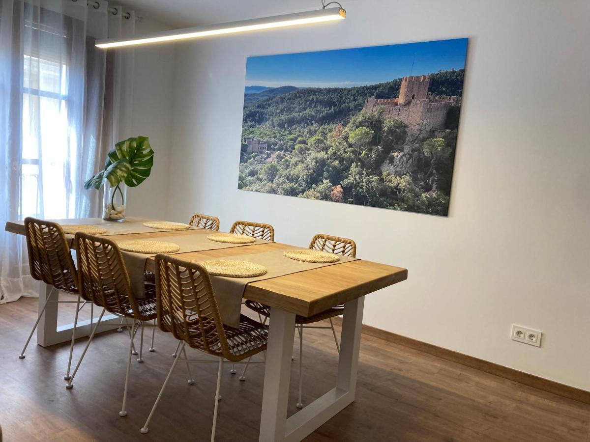Apartamento Centrico, Climatizado Y Totalmente Equipado De 3 Habitaciones Para 6-7 Personas Santa Coloma De Farners Exteriér fotografie