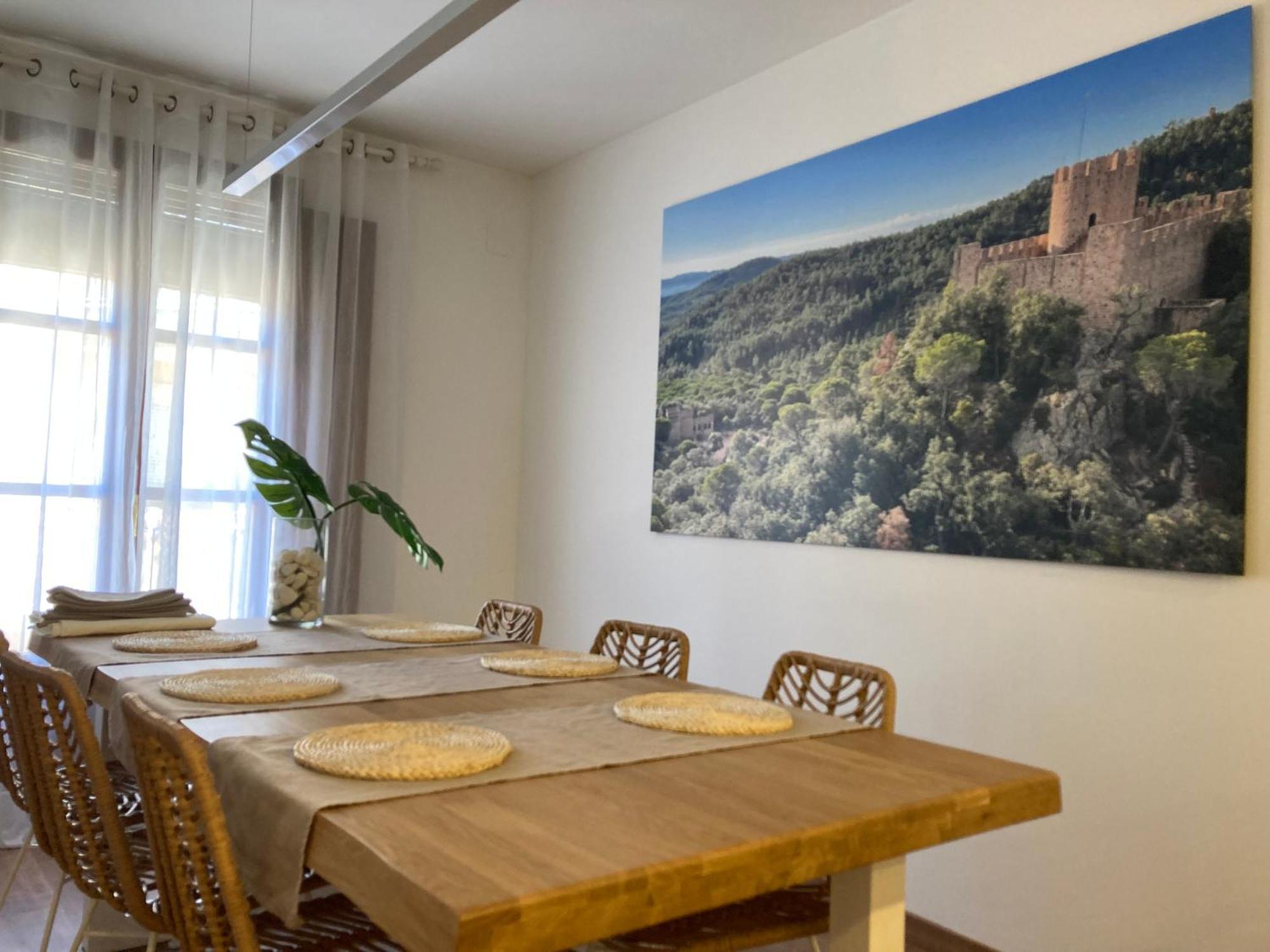 Apartamento Centrico, Climatizado Y Totalmente Equipado De 3 Habitaciones Para 6-7 Personas Santa Coloma De Farners Exteriér fotografie